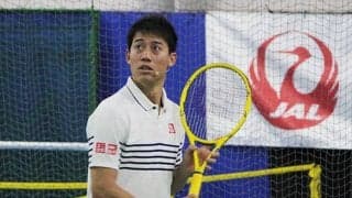  錦織 アメリカでコーチと練習 