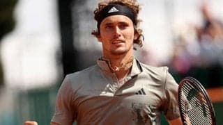 ズベレフ 逆転勝ちで初戦突破