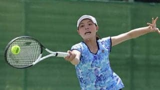 16歳 木下晴結が初戦突破