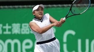 第5シード岡村恭香、準決勝敗退