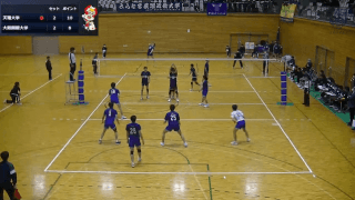 関西大学バレーボール連盟 男子1部春季リーグ戦 Aコート【見逃し配信】