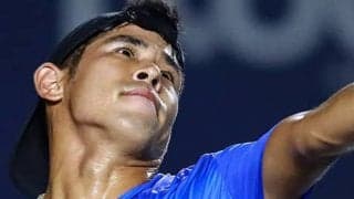 内田海智、昨年王者として初戦突破
