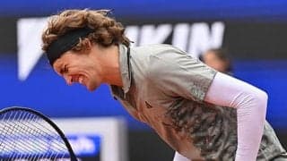  ズベレフが2年連続初戦敗退 