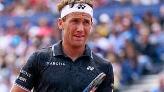  ルード 今季8敗目で8強ならず 