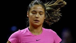  全米女王ラドゥカヌ 試合前に棄権 