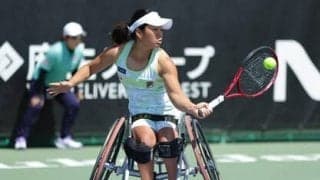 新しい車いすで上地結衣は次のステージへ　「私とテニスをしてください」と自ら元王者・国枝慎吾にサーブの相談  