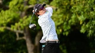 【女子ゴルフ】穴井詩が単独首位に浮上、今季2勝目に王手　パナソニックオープンレディース2日目