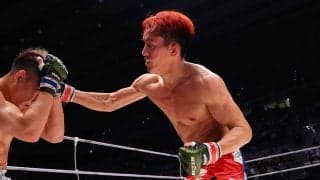 【RIZIN.42】朝倉海、元谷のレバーをえぐる“強烈”左ヒザ一発で悶絶KO　492日ぶり復帰戦勝利「アーチュレッタをぶっ飛ばす」