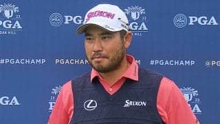 松山英樹は11年連続で決勝へ「スコアを伸ばせるという雰囲気は少し出た」