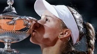  前週Vルバキナ 自己最高4位に 