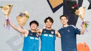楢崎智亜がW杯で金メダル獲得！【IFSC ボルダーワールドカップ ソルトレイクシティ】