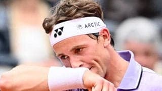 世界4位ルード 10試合目で初黒星