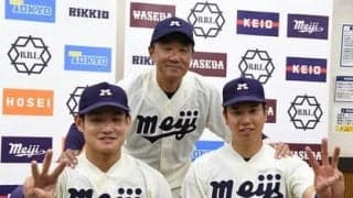 明治大が六大学野球で圧倒的な強さ ドラフト候補の主将と「伏兵」の活躍、指揮官の選手起用で「完全優勝での３連覇」