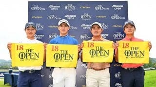 【男子ゴルフ】全英オープンへの切符を勝ち取った“若手4人”がランク急上昇　最新世界ランキング
