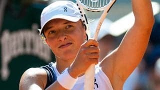  昨年全仏OP女王 5年連続3回戦  