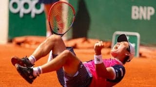 【全仏オープン】西岡良仁、ベスト16初進出の秘密　絶体絶命でも失わぬ勝利への闘争心