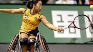3年ぶりV狙う上地が初戦突破