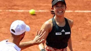 加藤未唯、全仏OP混合複決勝へ