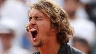  ズベレフ 熱戦制し3年連続4強 