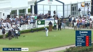 【動画】松山英樹はケプカ、マキロイとの注目組　初日は2オーバー83位