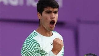 強力ショット炸裂で世界1位王手