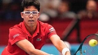  元19位チョン 約3年ぶり白星 