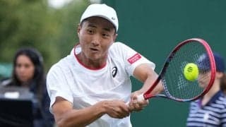 20歳望月慎太郎、グランドスラム本戦初出場での白星ならず。世界15位ポールに食らいつくもストレート負け[ウィンブルドン]