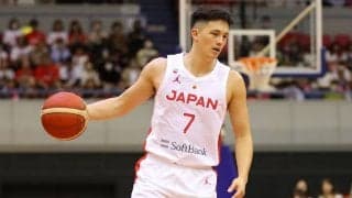 代表強化試合で役割に徹したテーブス海「サイズを利用したディフェンスを仕掛けたい」