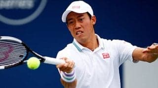  錦織 ビッグサーバー攻略し8強 