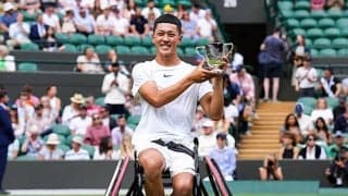 【ウインブルドン】小田凱人が自らの世界一を証明、長所を生かしたテニスでライバルを完全攻略　最強伝説の序章へ