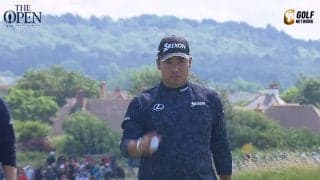 【動画】松山英樹は1アンダー発進　14番は約10mを沈めてナイスパーセーブ