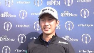 星野陸也、後半15番のチップインイーグルは「2アンダーに繋がったのですごく良かった」