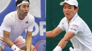 内山と西岡がアトランタ前に練習