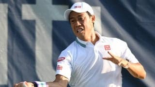 錦織圭、1年9ヵ月ぶりのツアー大会初戦で世界63位と対戦。日本時間26日0時開始予定