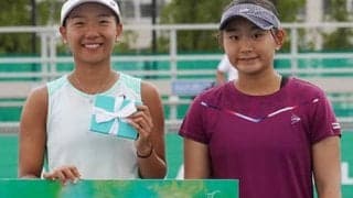  長谷川愛依が準優勝 ITF札幌 