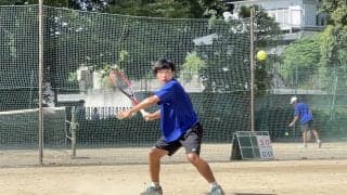 「第43回むさしの村ジュニアテニストーナメントNATSU」が開幕! 18歳以下男女の予選勝者が決定