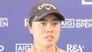 笹生優花は2オーバー「やることをしっかりやって予選を通過できれば」