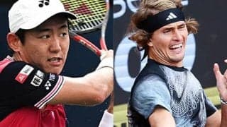  【速報中】西岡vsズベレフ 