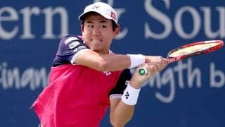 西岡良仁、ズベレフと接戦もストレートで敗れ2回戦敗退。ベスト16入りならず[ウェスタン＆サザン・オープン]