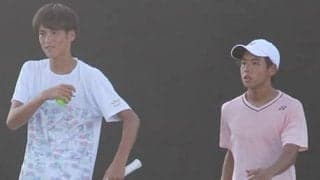 全日本Jr 松岡/當仲組らが初戦突破