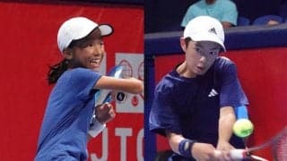 12歳以下男子単は金田歩積が全国初の栄冠、女子単は原口礼が全国選抜に続く2冠目を獲得[ユニクロ全日本ジュニアテニス選手権]