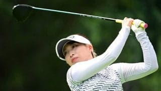 【女子ゴルフ】暫定首位に6アンダーの大出瑞月、2度中断の末、天候回復見込めずサスペンデッドに　ニトリレディス初日