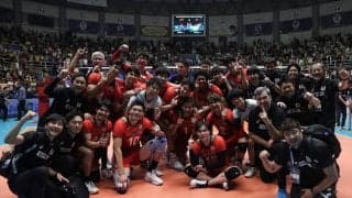男子日本代表　アジア選手権決勝でイランを下し3大会ぶりの優勝　石川祐希主将がMVP