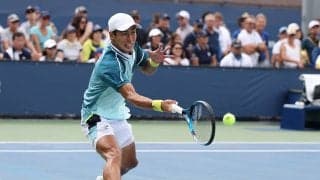 綿貫陽介、初のUSオープンシングルス本戦で白星ならず。世界35位マナリノに敗れ初戦敗退[USオープン]