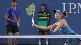 柴原瑛菜組 全米OP決勝進出逃す