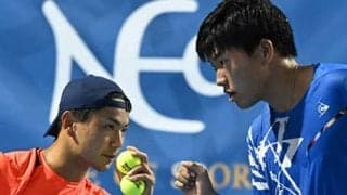 第1シード 渡邉聖太/柚木武ペア4強