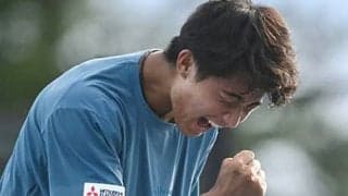  18歳の松岡隼 ITF大会初の4強 