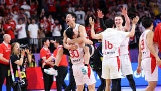 バスケ男子日本代表は26位にランクアップ…W杯終えFIBAが世界ランキング更新