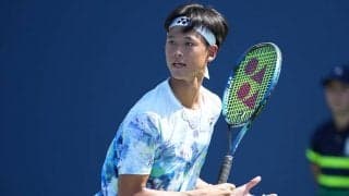 盛田正明テニス・ファンドコーチの弘岡竜治氏、194cmのビッグサーバー・坂本怜の今後の課題「サーブともう一つの武器を作る」