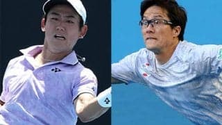  【速報中】西岡良仁/松井俊英ペア 1回戦 